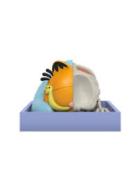 Tucked-In Garfield Secret Special Hidden Dissectables - Mighty Jaxx (Garfield Figures) action figure collectible - Main Image 2