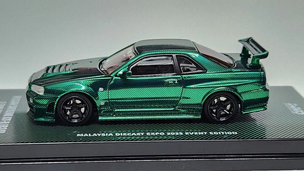 Nissan Skyline GT-R R34 2023 MDX - INNO64 (Expo) action figure collectible - Main Image 2