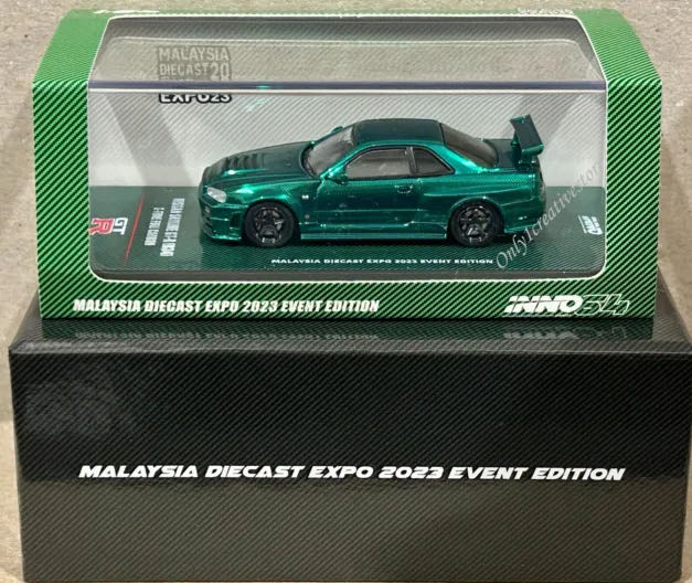 Nissan Skyline GT-R R34 2023 MDX - INNO64 (Expo) action figure collectible - Main Image 3