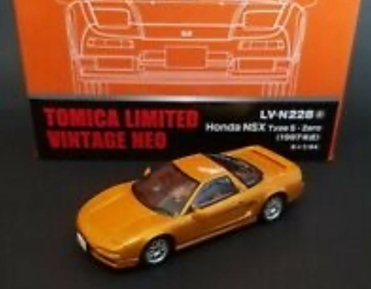 Honda Nsx Type Zero Orange Vintage Lv-N228a - TomyTec (Box Set) action figure collectible [Barcode 4543736313038] - Main Image 2
