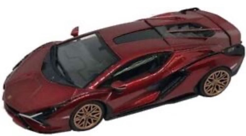 Lamborghini Sian Fkp 37 Red - HH Toys (Box Set) action figure collectible [Barcode 4895247701058] - Main Image 2