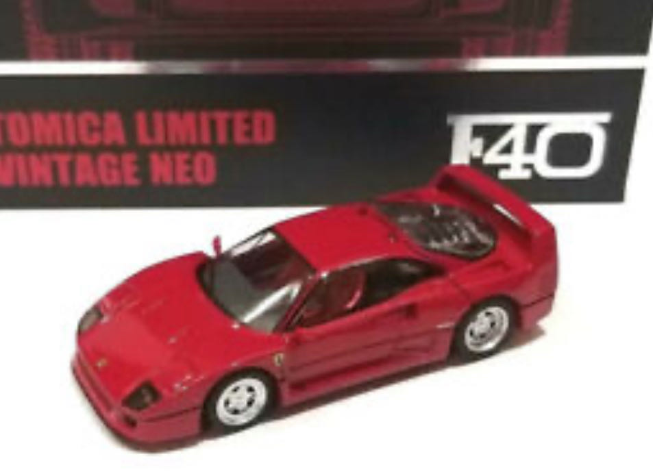 Ferrari F40 Red - TomyTec (Box Set) action figure collectible [Barcode 4543736292463] - Main Image 2