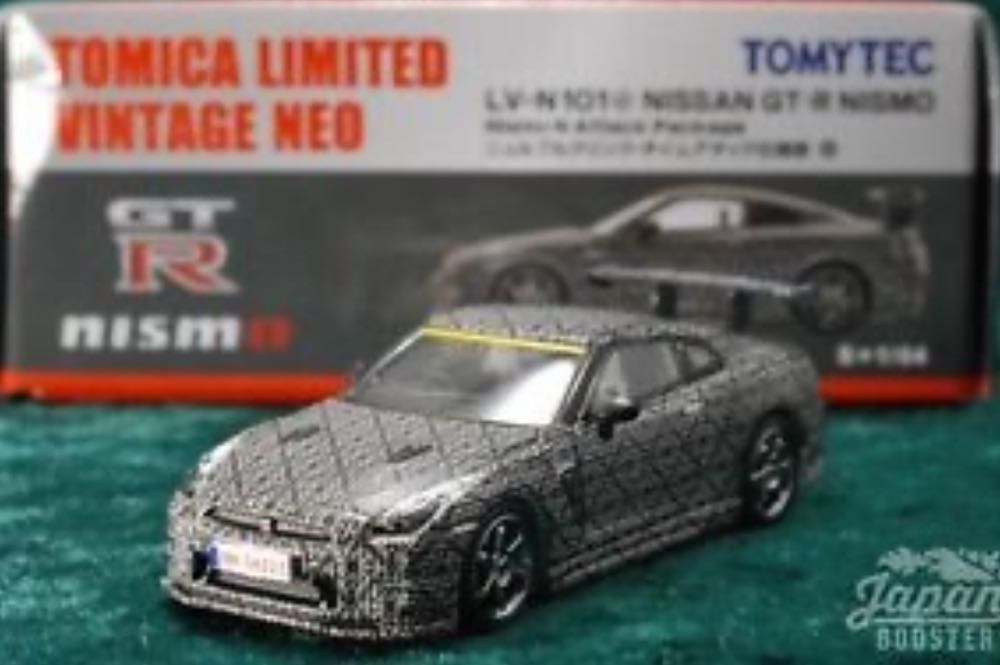 1. Nissan GT-R R35 LV-N101d Nissan GT Nismo (sold) - TomyTec (Box Set) action figure collectible [Barcode 4543736277736] - Main Image 2