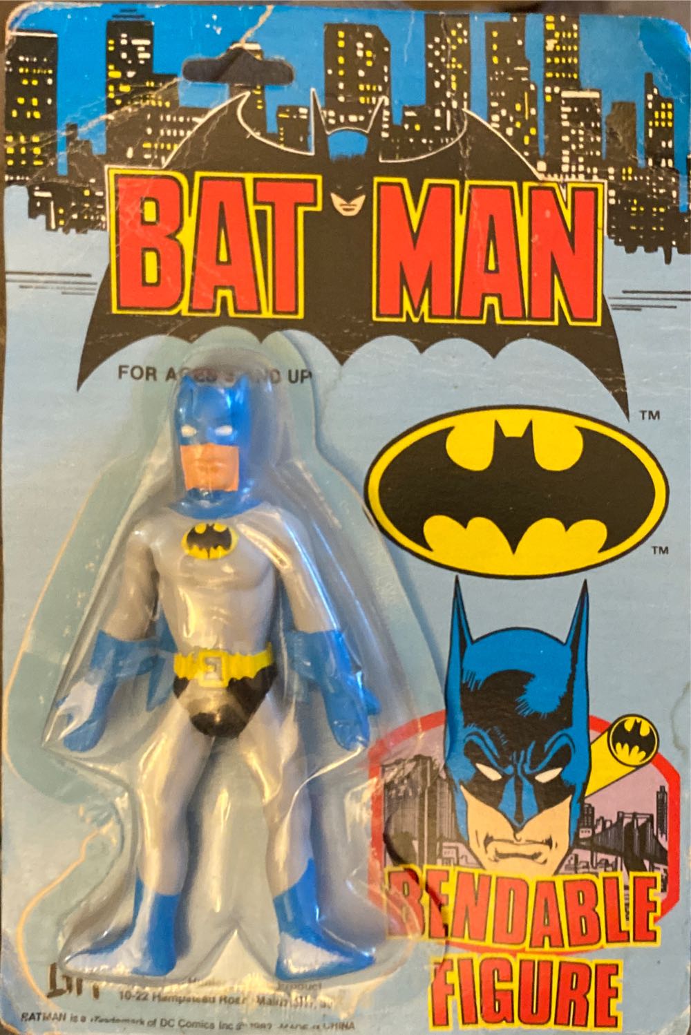 Batman 1982 Bendable Figure - Mego (Batman) action figure collectible [Barcode 9311549201300] - Main Image 3