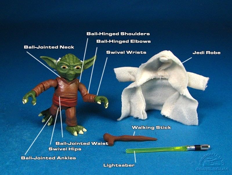 Star Wars: Yoda (CW14) - Hasbro (Star Wars: The Clone Wars) action figure collectible - Main Image 3
