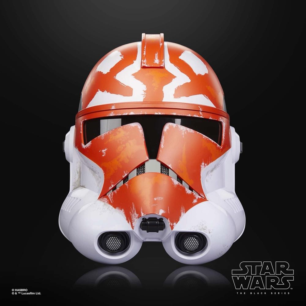 332nd Ahsoka’s Clone Trooper Helmet - Hasbro (Star Wars - The Black Series Helmets) action figure collectible [Barcode 5010996123398] - Main Image 4