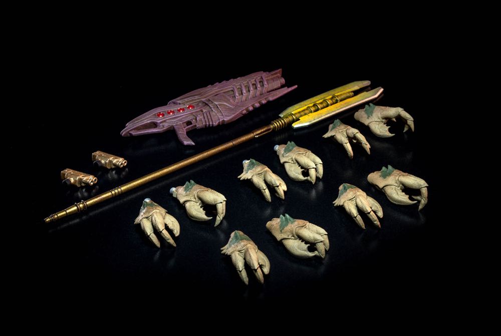 Four Horsemen - Cosmic Legions - Hvalkatar: Book One - Sphexxian Block Commander Action Figure - Four Horsemen (Cosmic Legions - Hvalkatar: Book One) action figure collectible - Main Image 3