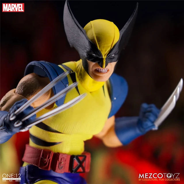 Wolverine Delux Steel Box - Mezco ONE:12 (Xmen) action figure collectible - Main Image 3