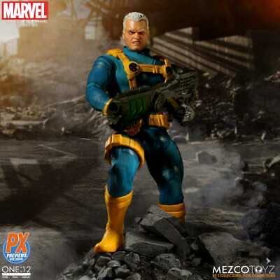 Cable Exclusive - Mezco ONE:12 (Xmen) action figure collectible - Main Image 3