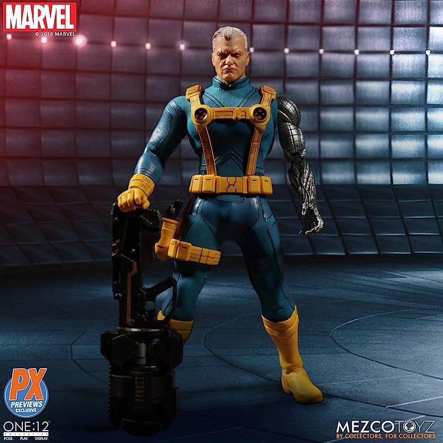 Cable Exclusive - Mezco ONE:12 (Xmen) action figure collectible - Main Image 4