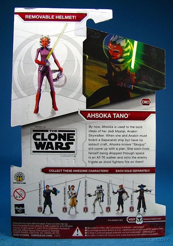 Star Wars: Ahsoka Tano (CW23) - Hasbro (Star Wars: The Clone Wars) action figure collectible - Main Image 4
