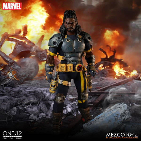 Bishop - Mezco ONE:12 (Xmen) action figure collectible - Main Image 3