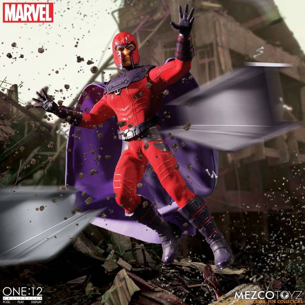 Magneto - Mezco ONE:12 (Xmen) action figure collectible - Main Image 3