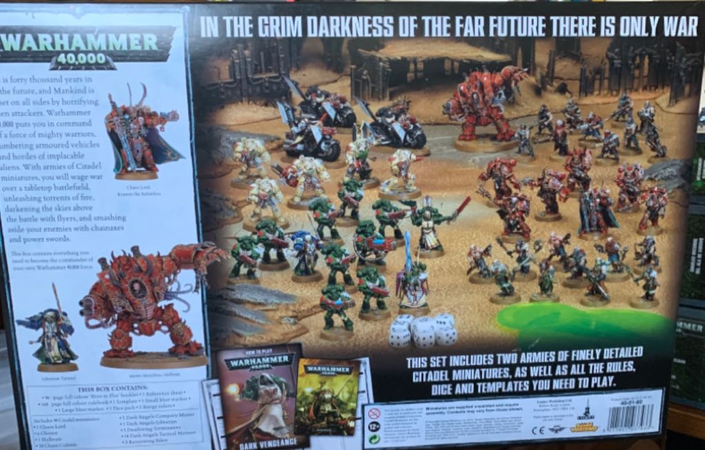 Warhammer 40.000 DARK VENGEANCE - Citadel action figure collectible [Barcode 5011921037933] - Main Image 2