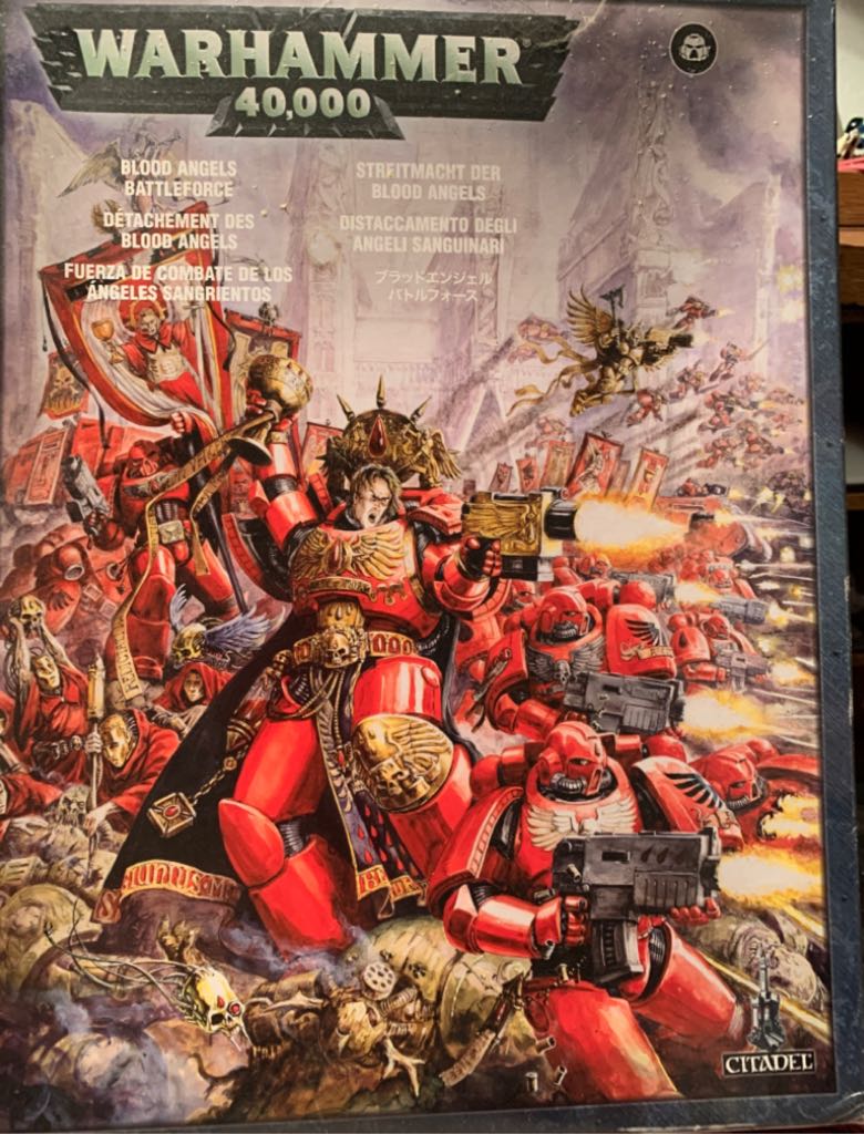 Warhammer SPRUES BLOOD ANGELS BATTLEFORCE - Citadel action figure collectible [Barcode 5011921018529] - Main Image 1