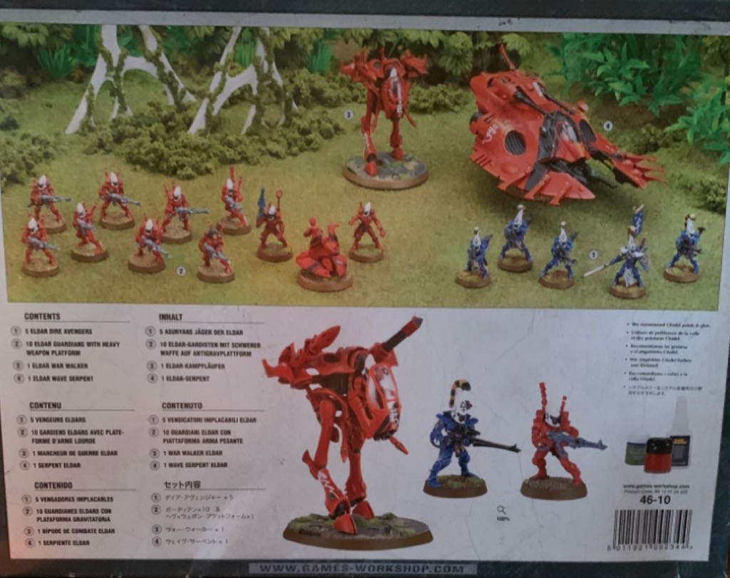 Warhammer SPRUES ELDAR BATTLEFORCE - Citadel action figure collectible [Barcode 5011921002344] - Main Image 2