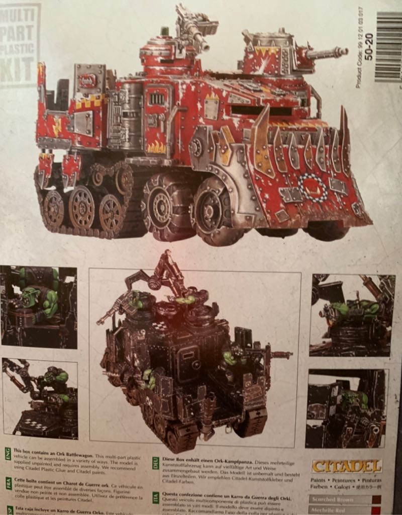 Warhammer 40.000 WIP Orks Battle Wagon - Citadel action figure collectible - Main Image 2