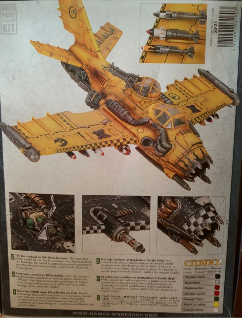 Warhammer 40.000 WIP Ork Bommer - Citadel action figure collectible [Barcode 5011921031603] - Main Image 2