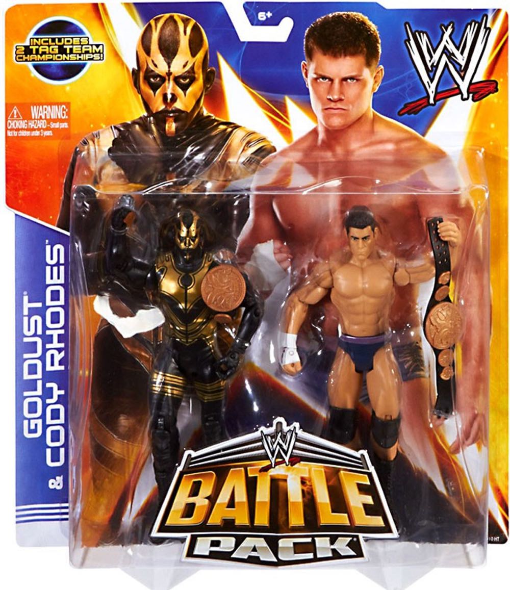 Goldust - Mattel (WWE Battle Packs) action figure collectible - Main Image 2