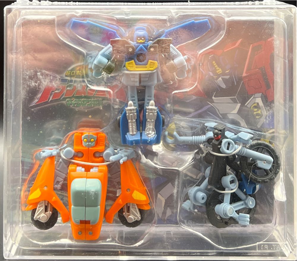 Takara Transformers Armada Micron Legends Street Action Team with CD - Takara (Transformers Armada) action figure collectible [Barcode 4988001954828] - Main Image 2