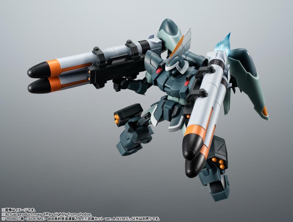 Bandai - Tamashii Nations - The Robot Spirits - Mobile Suit Gundam Seed - Zodiac Alliance Of Freedom Treaty Weapon Set Version A.n.i.m.e. - Bandai Robot Spirits (The Robot Spirits - Mobile Suit Gundam) action figure collectible [Barcode 4573102649836] - Main Image 2