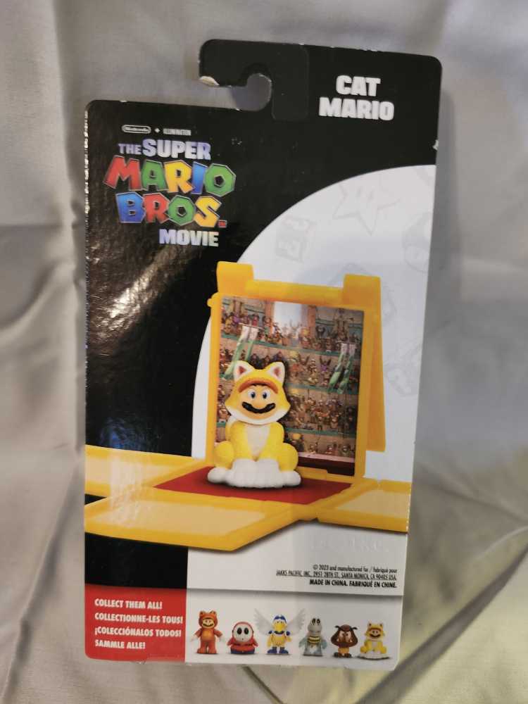 Cat Mario Miniature Figure - Jakks Pacific action figure collectible [Barcode 192995417953] - Main Image 2
