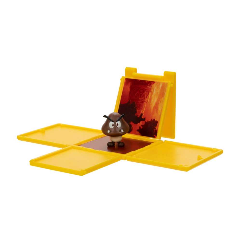 Goomba Miniature Figure - Jakks Pacific (Super Mario) action figure collectible [Barcode 192995418028] - Main Image 3