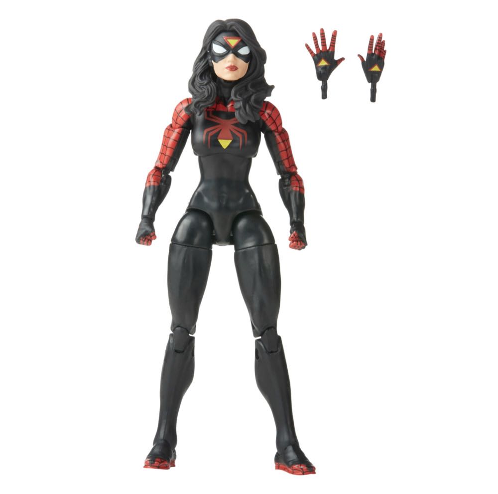 Marvel Legends Spider-Woman (Jessica Drew) - Hasbro (Marvel Legends Series Spider-Man Retro Cardback Wave) action figure collectible [Barcode 5010994187897] - Main Image 3