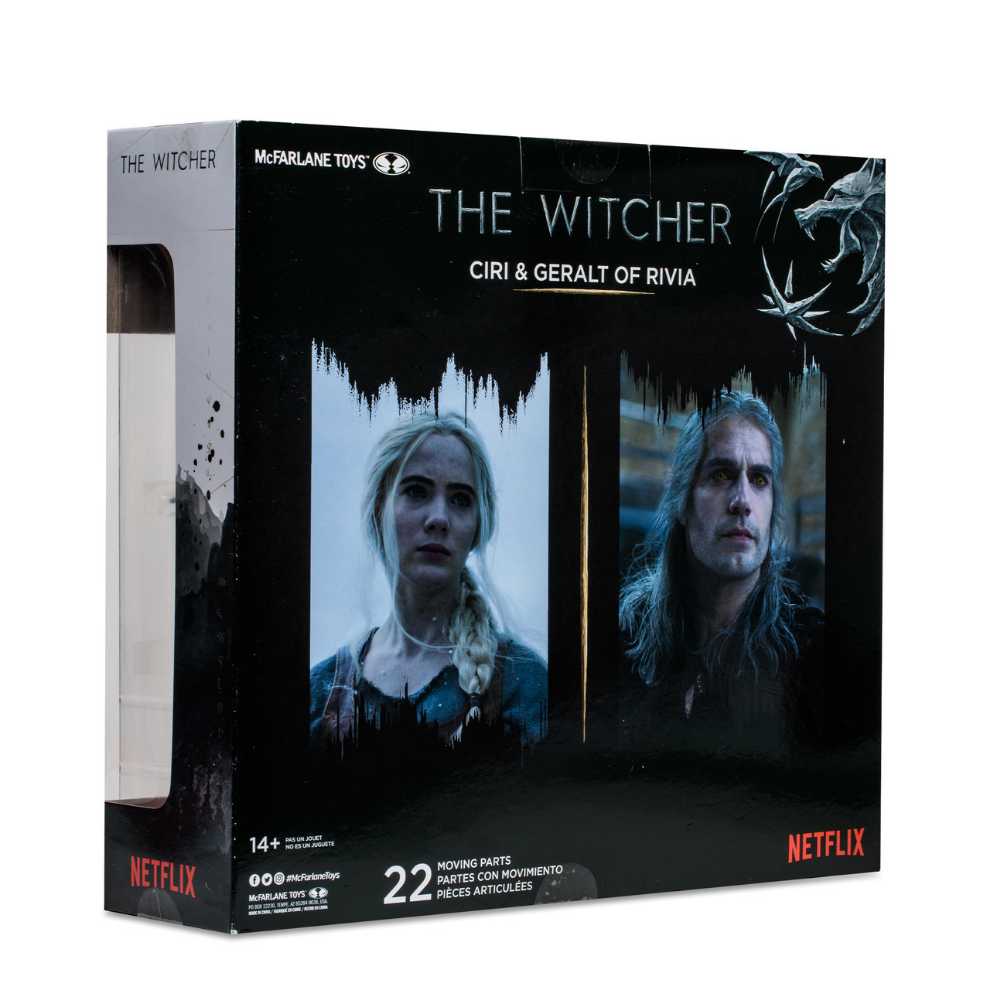 Geralt And Ciri Limited Edition 2 Pk - Fantasy (Warrior) action figure collectible [Barcode 787926138139] - Main Image 3