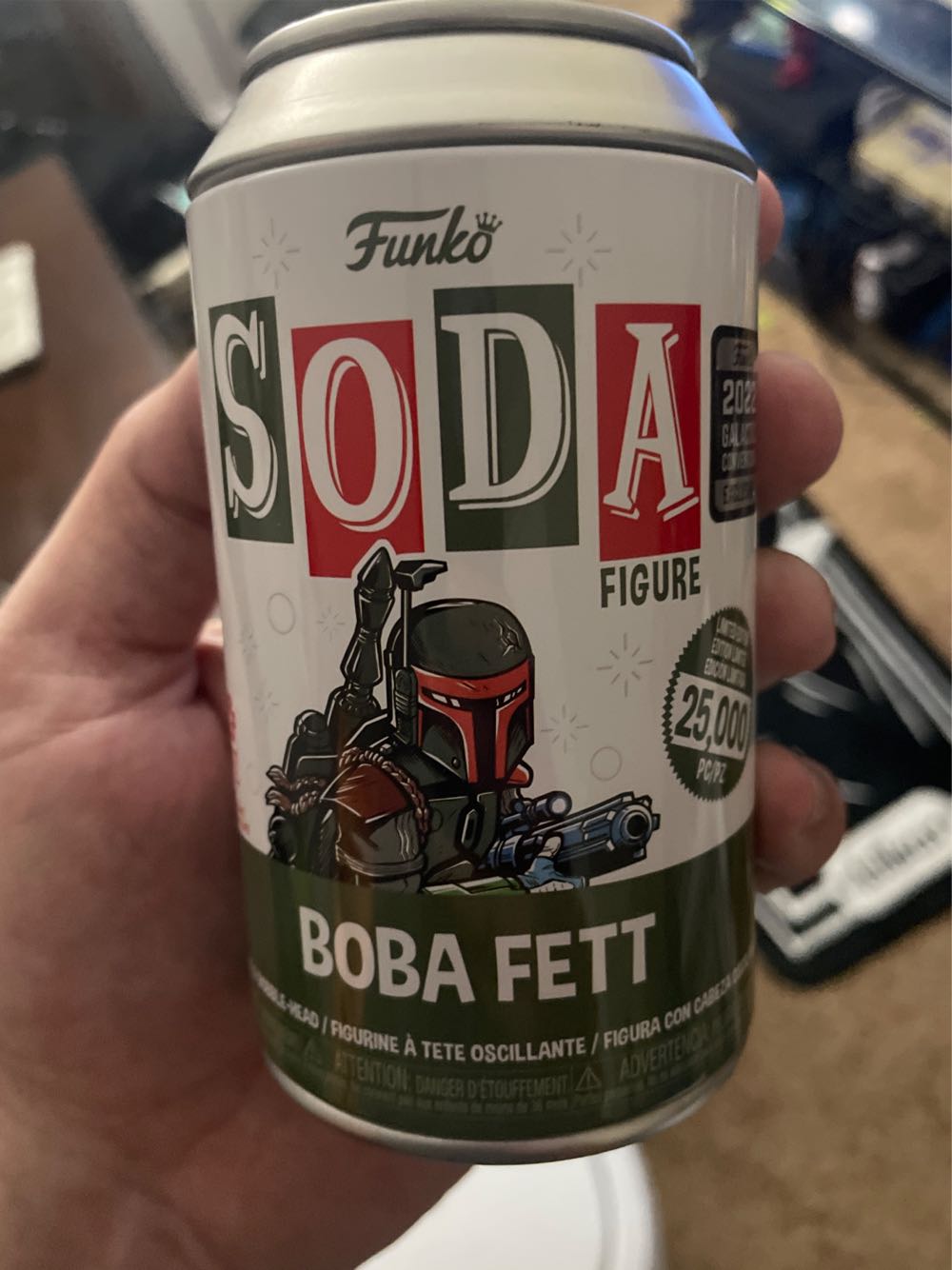 Boba Fett Funko Soda Chase - Funko (Funko Soda) action figure collectible [Barcode 889698641319] - Main Image 2