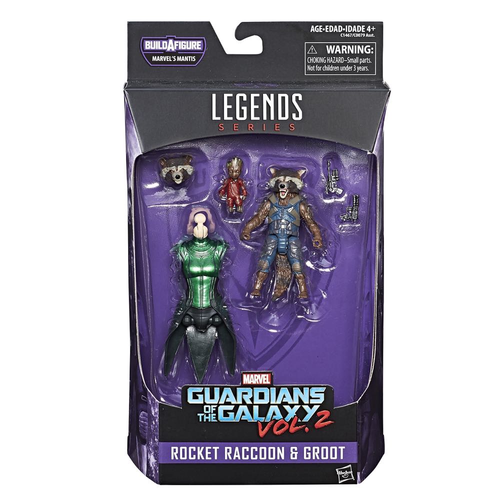 Marvel: Rocket Racoon - Hasbro (Marvel Legends) action figure collectible - Main Image 2
