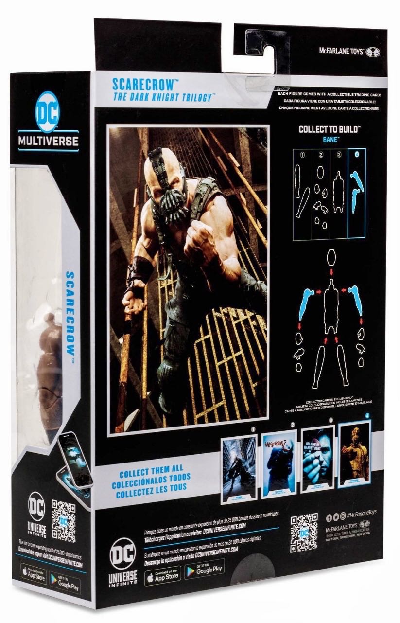 DC Multiverse The Dark Knight Trilogy Series SCARECROW (BAF Bane Series) - Mcfarlane (DC Multiverse) action figure collectible - Main Image 2