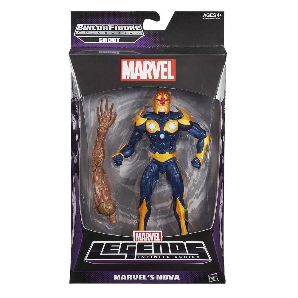 Nova - Hasbro (Hasbro BAF Wave: Groot (MCU)) action figure collectible - Main Image 2