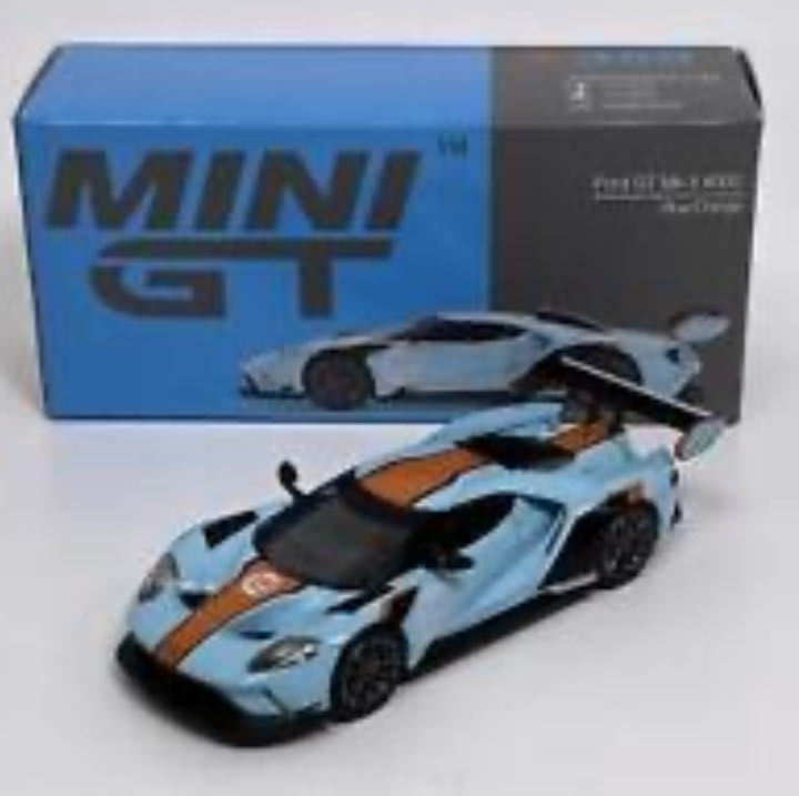Ford GT Mk II - Mini GT (Gulf) action figure collectible [Barcode 4895183698092] - Main Image 2