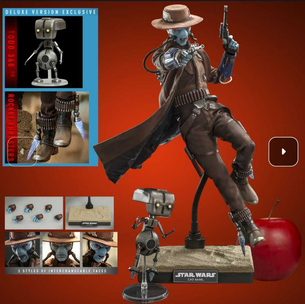 Hot Toys - Star Wars - CAD BANE Deluxe - The Book of Boba Fett - Hot Toys (Cad Bane) action figure collectible [Barcode 4895228611581] - Main Image 2