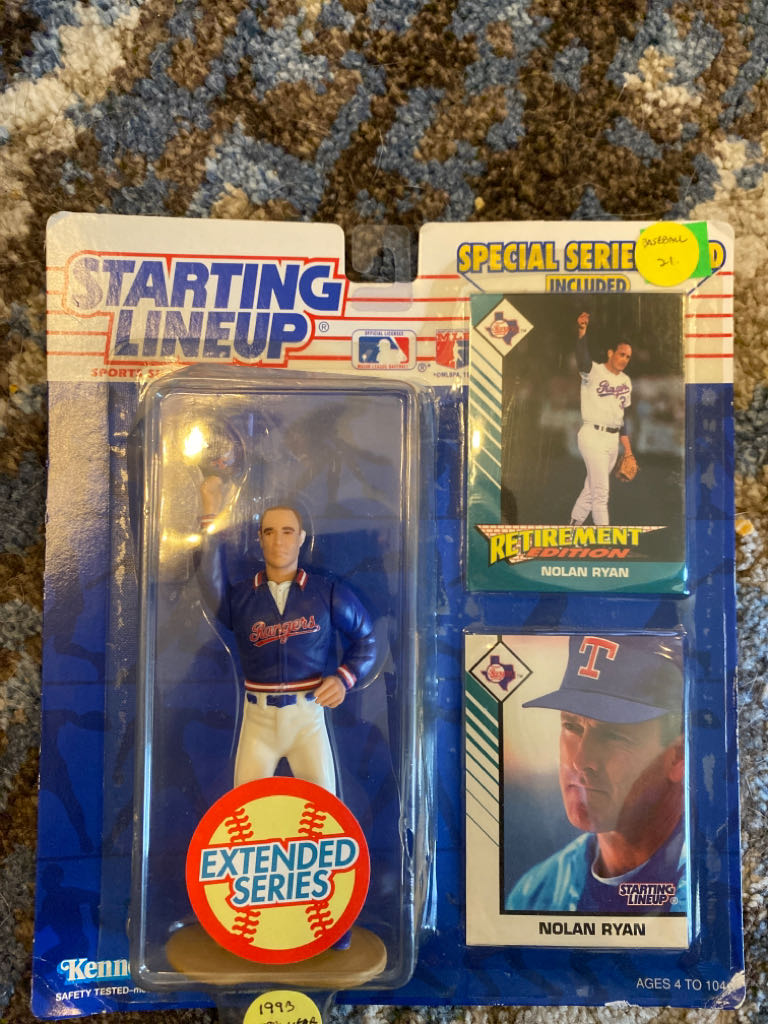Nolan Ryan  (Starting Lineup Baseball) action figure collectible - Main Image 1