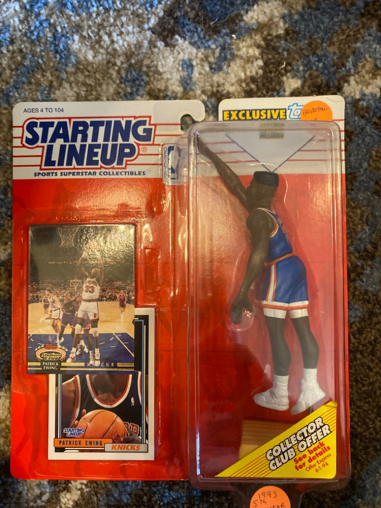 Patrick Ewing  (Starting Lineup Basketball) action figure collectible - Main Image 1