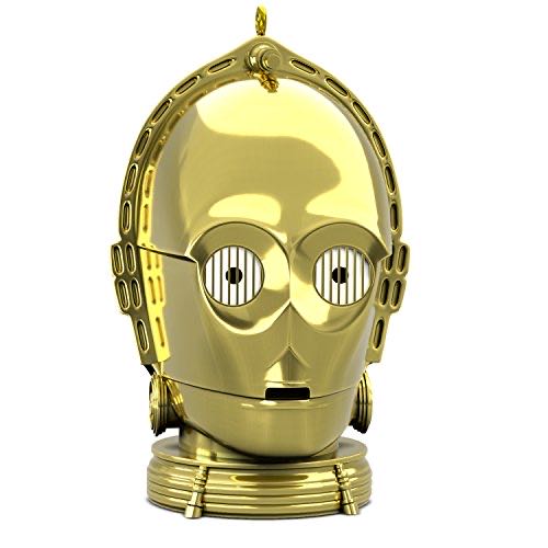 Hallmark Keepsake Christmas Ornament Year Dated Star Wars C-3po With Light And Sound - Hallmark (Star Wars) action figure collectible [Barcode 763795345373] - Main Image 1