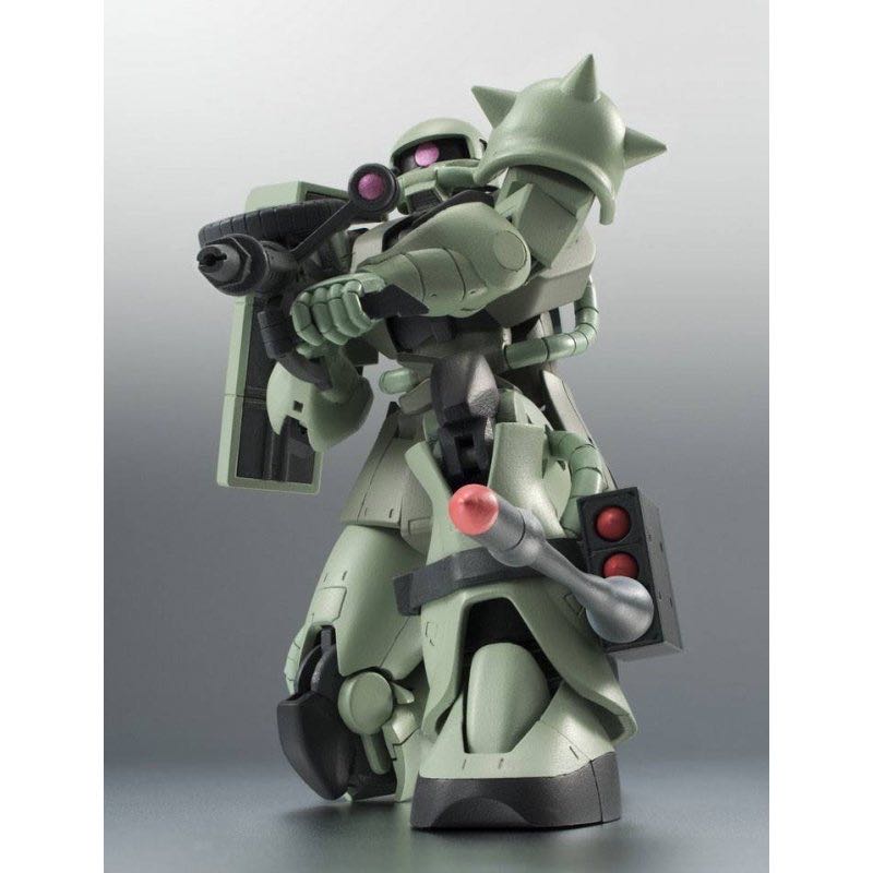 Bandai - Tamashii Nations - The Robot Spirits - Mobile Suit Gundam - MS-06 Mass Production Zaku II Version A.n.i.m.e. - Bandai/Tamashii Nations (The Robot Spirits - Mobile Suit Gundam) action figure collectible [Barcode 4573102581426] - Main Image 2
