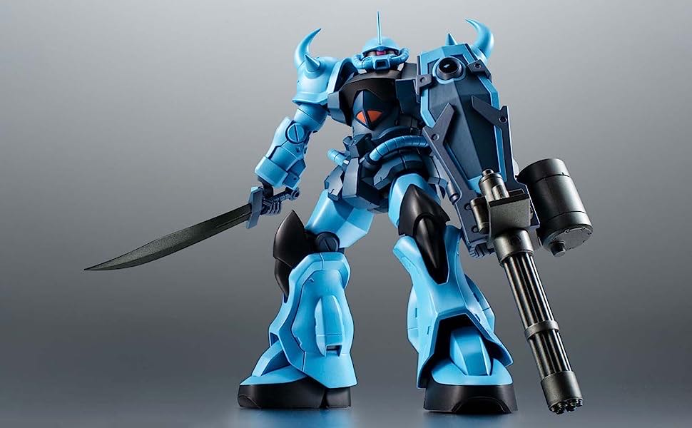 Bandai - Tamashii Nations - The Robot Spirits - Mobile Suit Gundam - The 08th MS Team - MS-07B-3 Gouf Custom Version A.n.i.m.e. - Bandai Robot Spirits (The Robot Spirits - Mobile Suit Gundam - The 08 MS Team) action figure collectible [Barcode 4573102634559] - Main Image 4