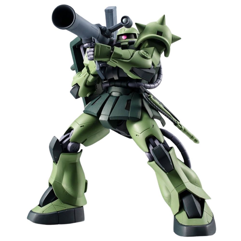 Bandai - Tamashii Nations - The Robot Spirits - Mobile Suit Gundam - The 08th MS Team - MS-06JC Zaku II Type JC Version A.n.i.m.e. - Bandai Robot Spirits (The Robot Spirits - Mobile Suit Gundam - The 08 MS Team) action figure collectible [Barcode 4573102629845] - Main Image 3