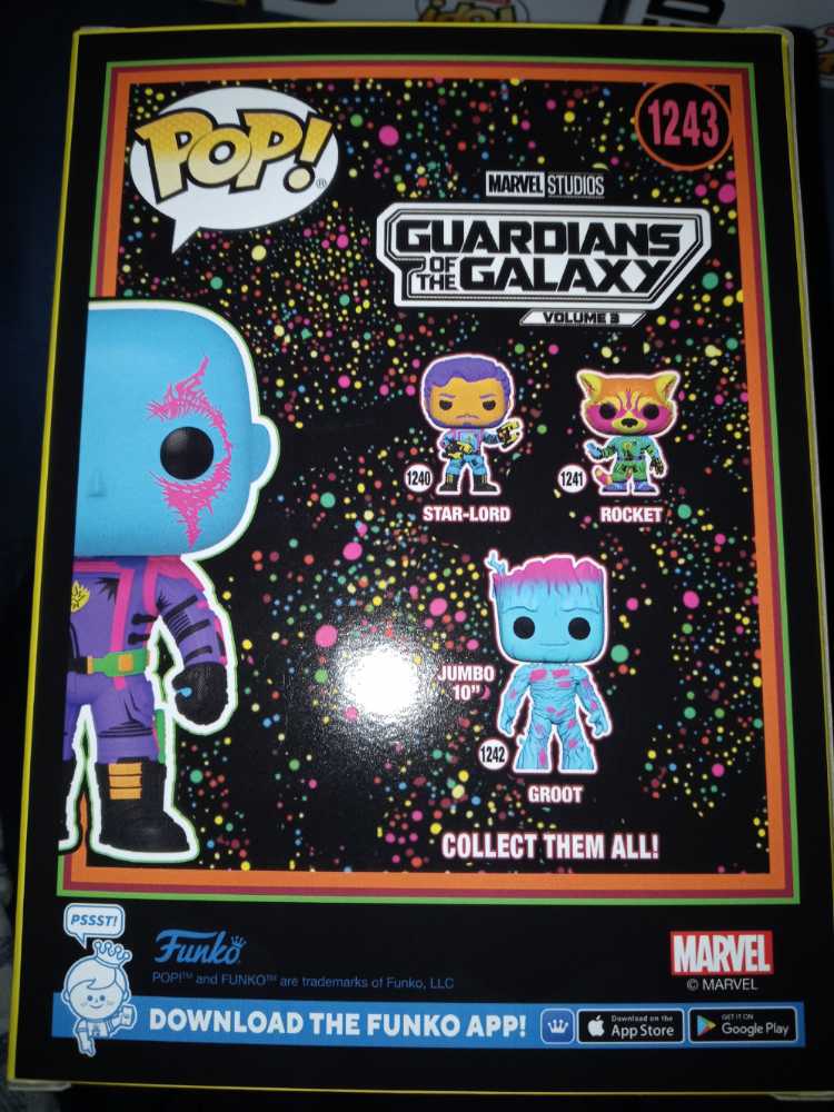 Guardians Of The Galaxy Vol 3: Drax #1243 - Funko (Guardians of Galaxy Vol 3) (Guardians Of The Galaxy Vol 3) action figure collectible [Barcode 889698714150] - Main Image 2