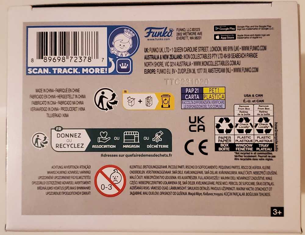 Fatso #1423 - Funko (Funko Pop) action figure collectible [Barcode 889698723787] - Main Image 3