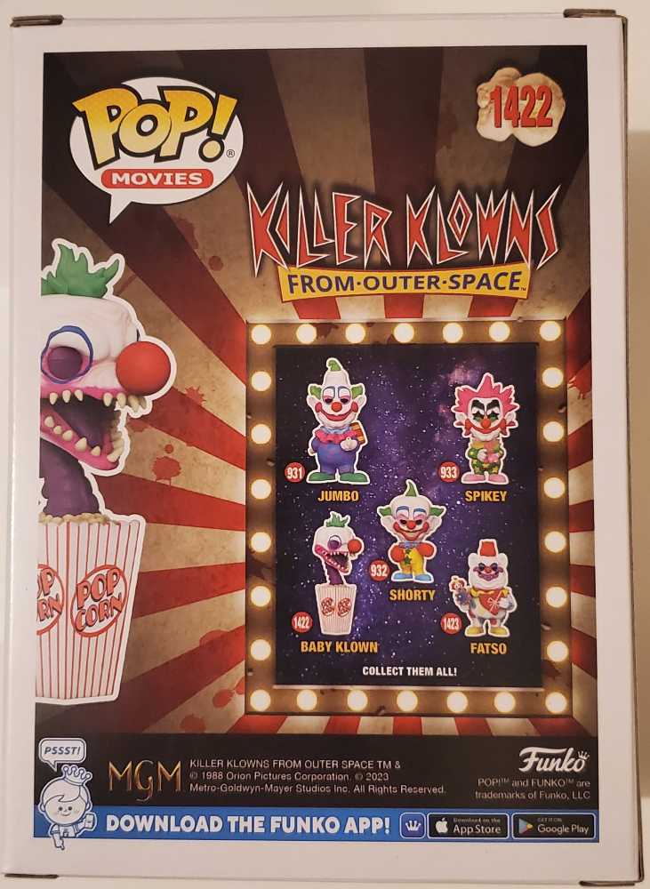 Baby Klown - Killer Klowns From Outer Space - Funko (Killer Klowns from Outer Space (1988)) action figure collectible [Barcode 889698723770] - Main Image 4