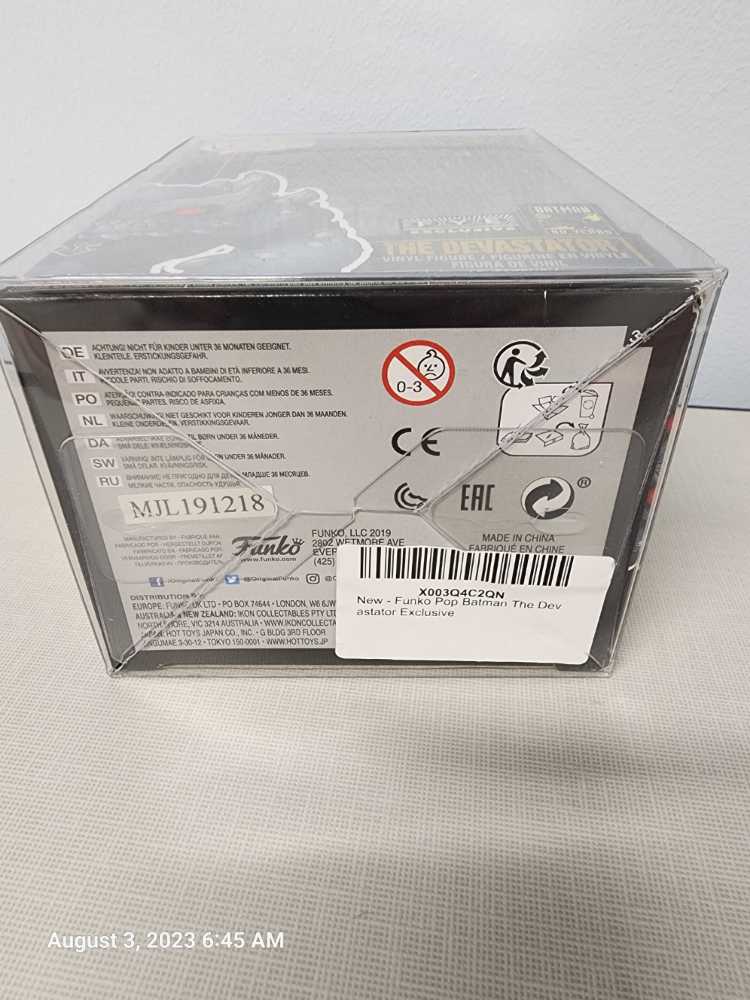 Funko POP! The Devastator   action figure collectible - Main Image 3