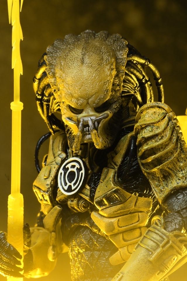 Green Lantern / Predator [Yellow Lantern] - Neca (Predators) action figure collectible - Main Image 3