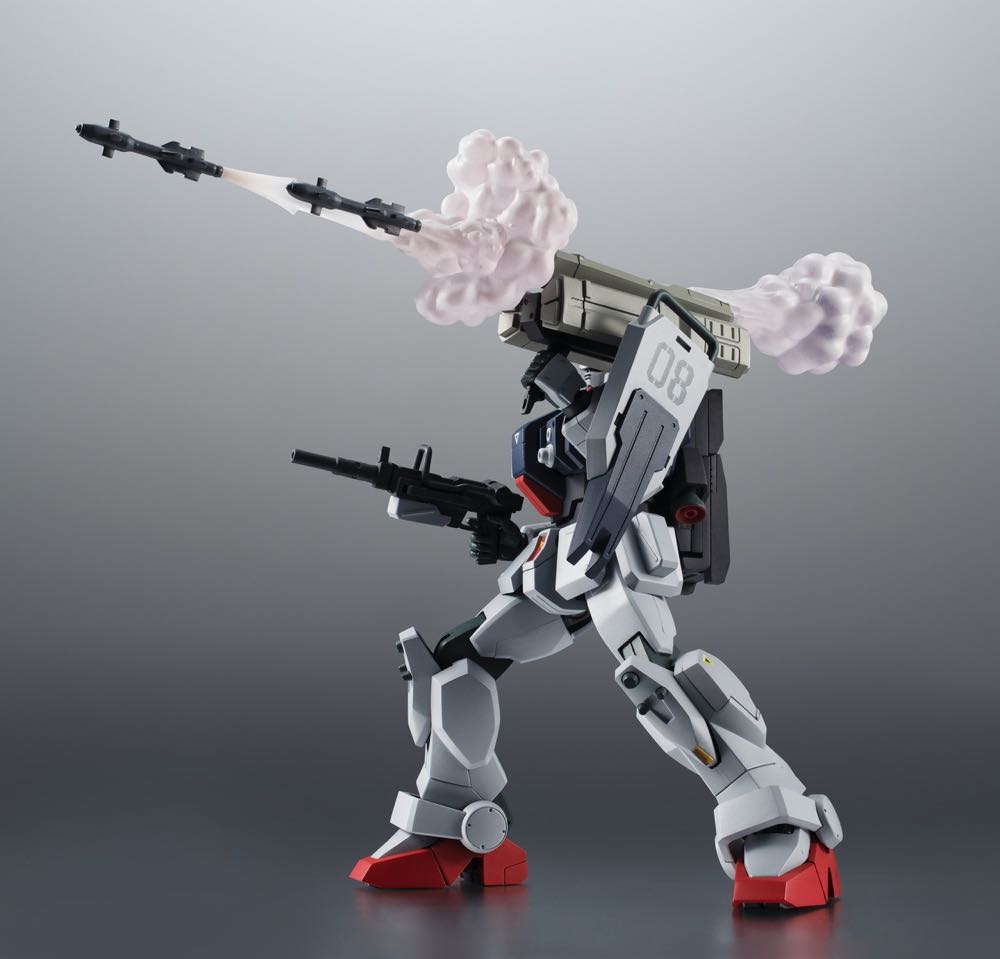 Bandai - Tamashii Nations - The Robot Spirits - Mobile Suit Gundam - The 08th MS Team - Option Parts Set 01 Version A.n.i.m.e - Bandai Robot Spirits (The Robot Spirits - Mobile Suit Gundam - The 08 MS Team) action figure collectible [Barcode 4573102620965] - Main Image 3