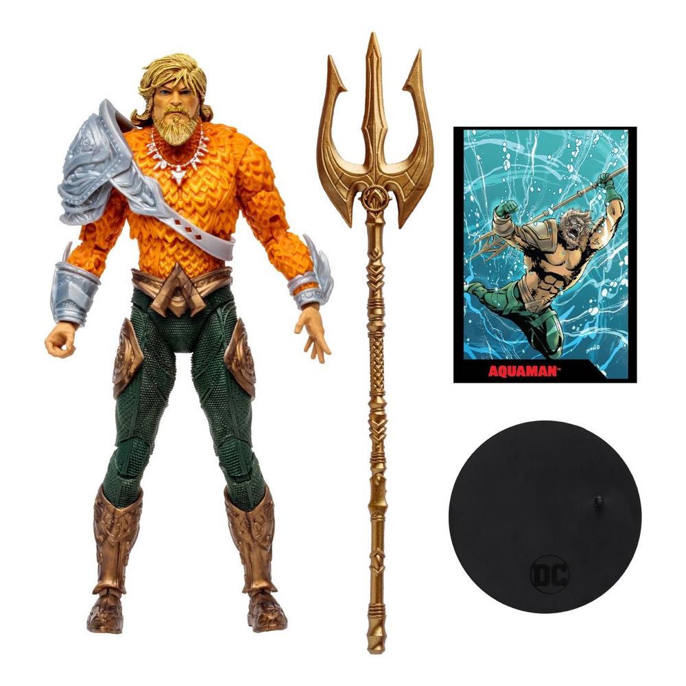 Aquaman - McFarlane Toys (Page Punchers- Aquaman) action figure collectible - Main Image 2