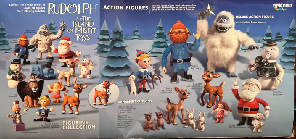 Bumble & The Island Of Misfit Bumble And Friends New In Box Rudolph Collection 12 Playing Mantis Pc. Vintage 2002 Memory Lane - Memory Lane (Rudolph and the Island of Misfit Toys) action figure collectible [Barcode 090733067579] - Main Image 4