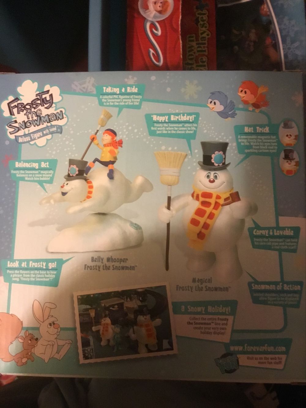 Frosty The Snowman Deluxe Figure With Sound - Warner Bros. Entertainment (Frosty The Snowman) action figure collectible [Barcode 879104003268] - Main Image 2